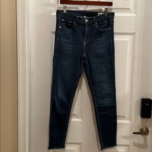 Rag & bone, ankle, High Rise Skinny size 29